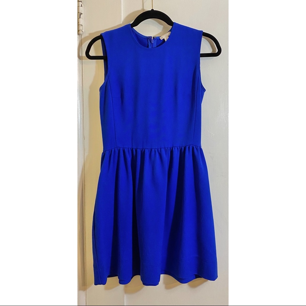 Gap Royal Blue Fit N Flare Dress